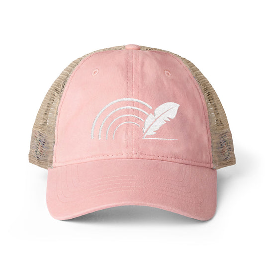 Women's Washed Mesh-Back Cap