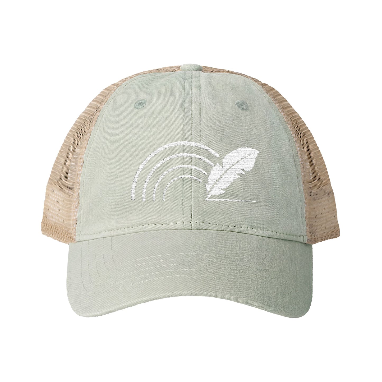 Women's Washed Mesh-Back Cap