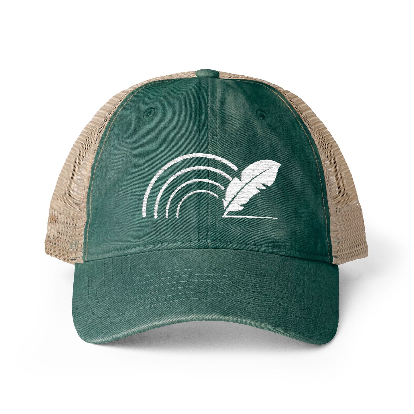 Women's Washed Mesh-Back Cap
