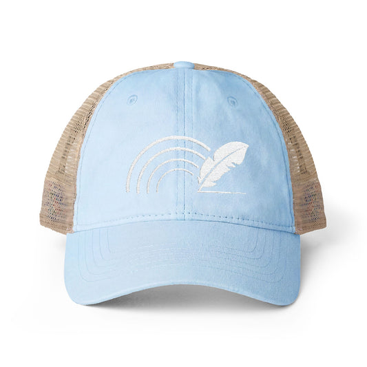 Women's Washed Mesh-Back Cap