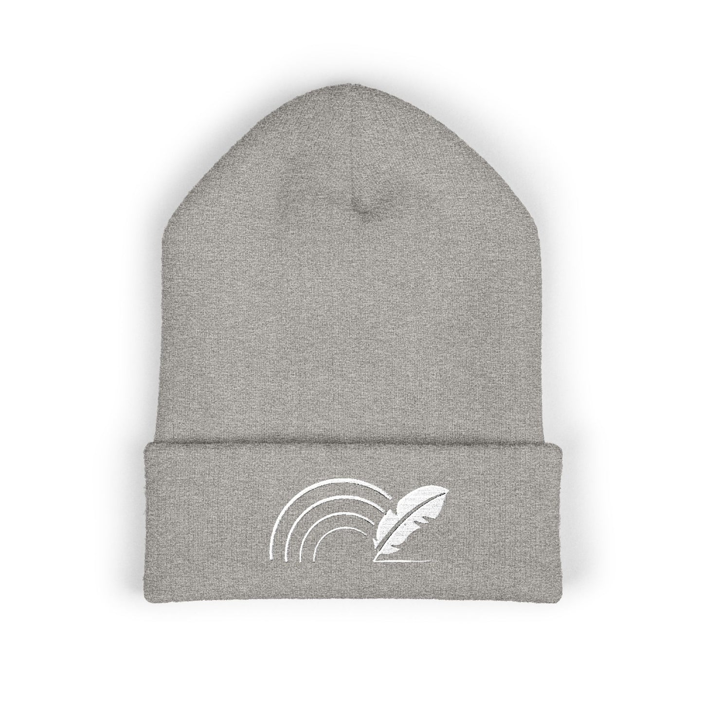 Embroidered Cuffed Beanie