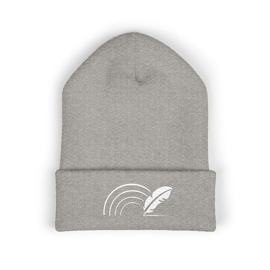 Embroidered Cuffed Beanie