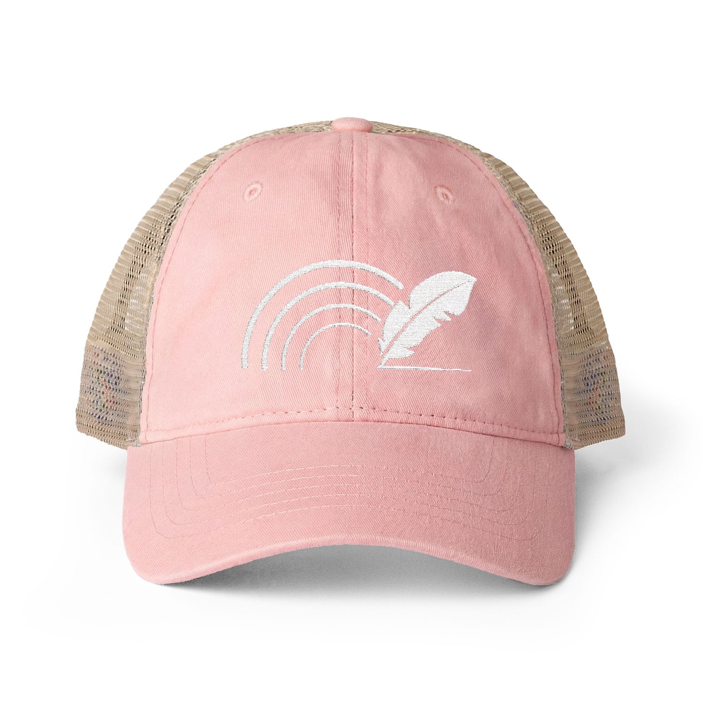Women's Washed Mesh-Back Cap